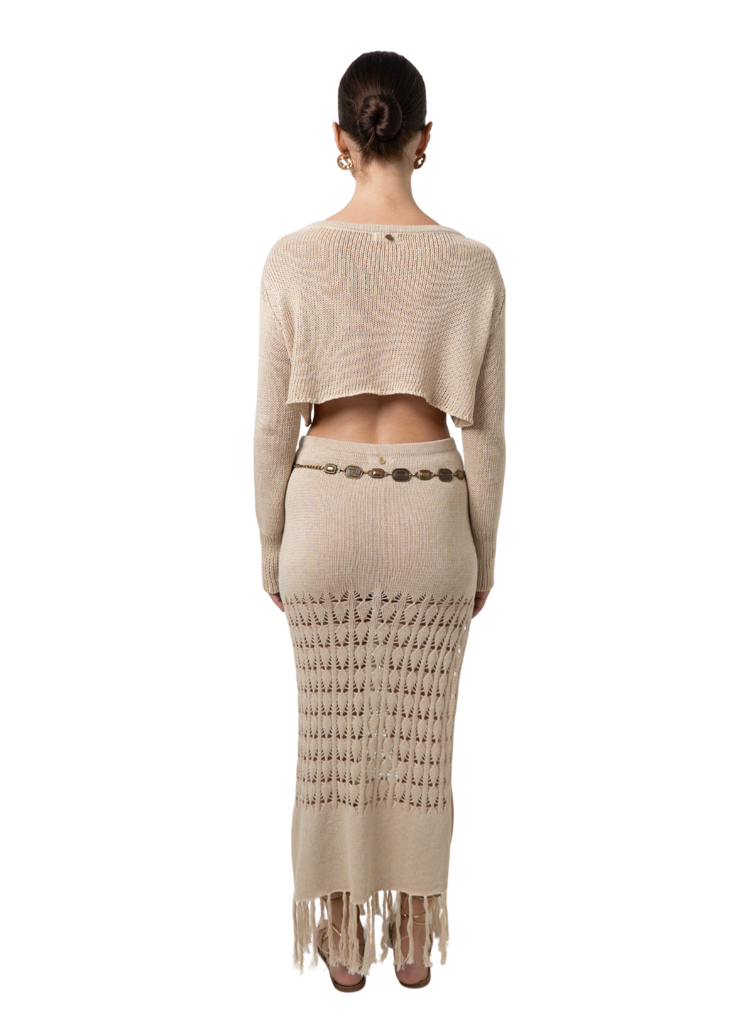 CABANA MAXI SKIRT SAND