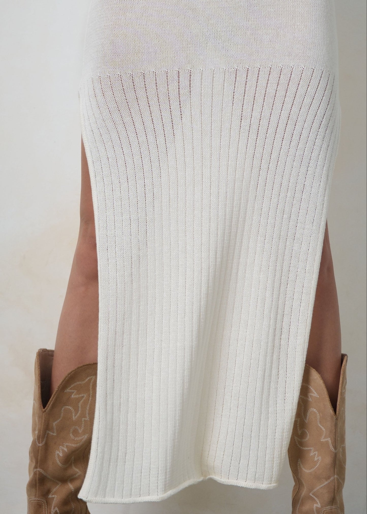KIRA MAXI SKIRT WHITE