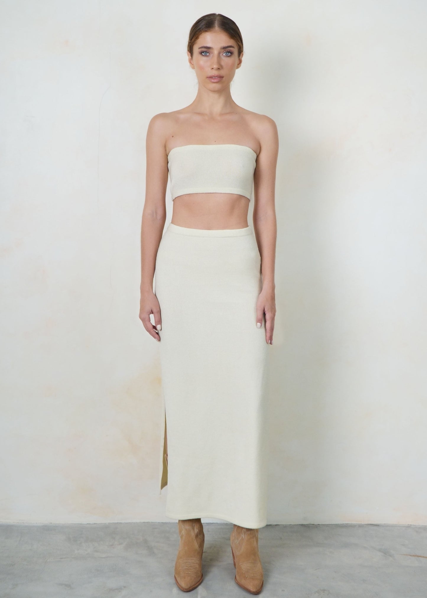 SUMBA SKIRT ECRU