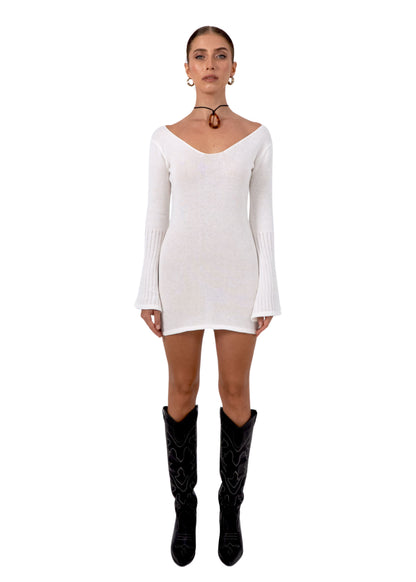 LUA MINI DRESS WHITE