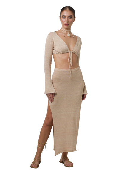 KIRA TOP ROSY BEIGE