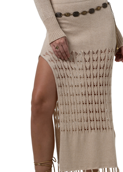 CABANA MAXI SKIRT SAND