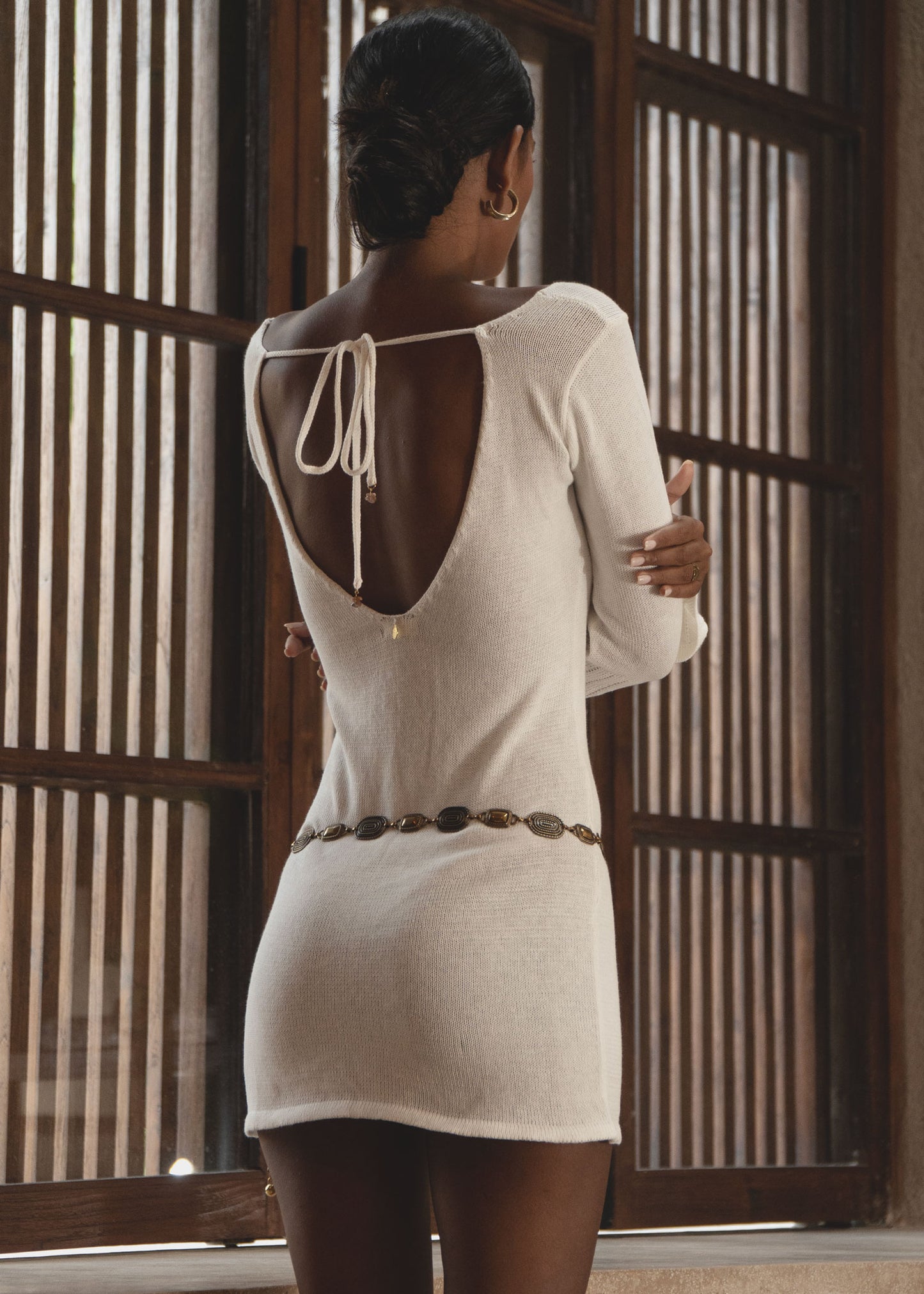 LUA MINI DRESS WHITE