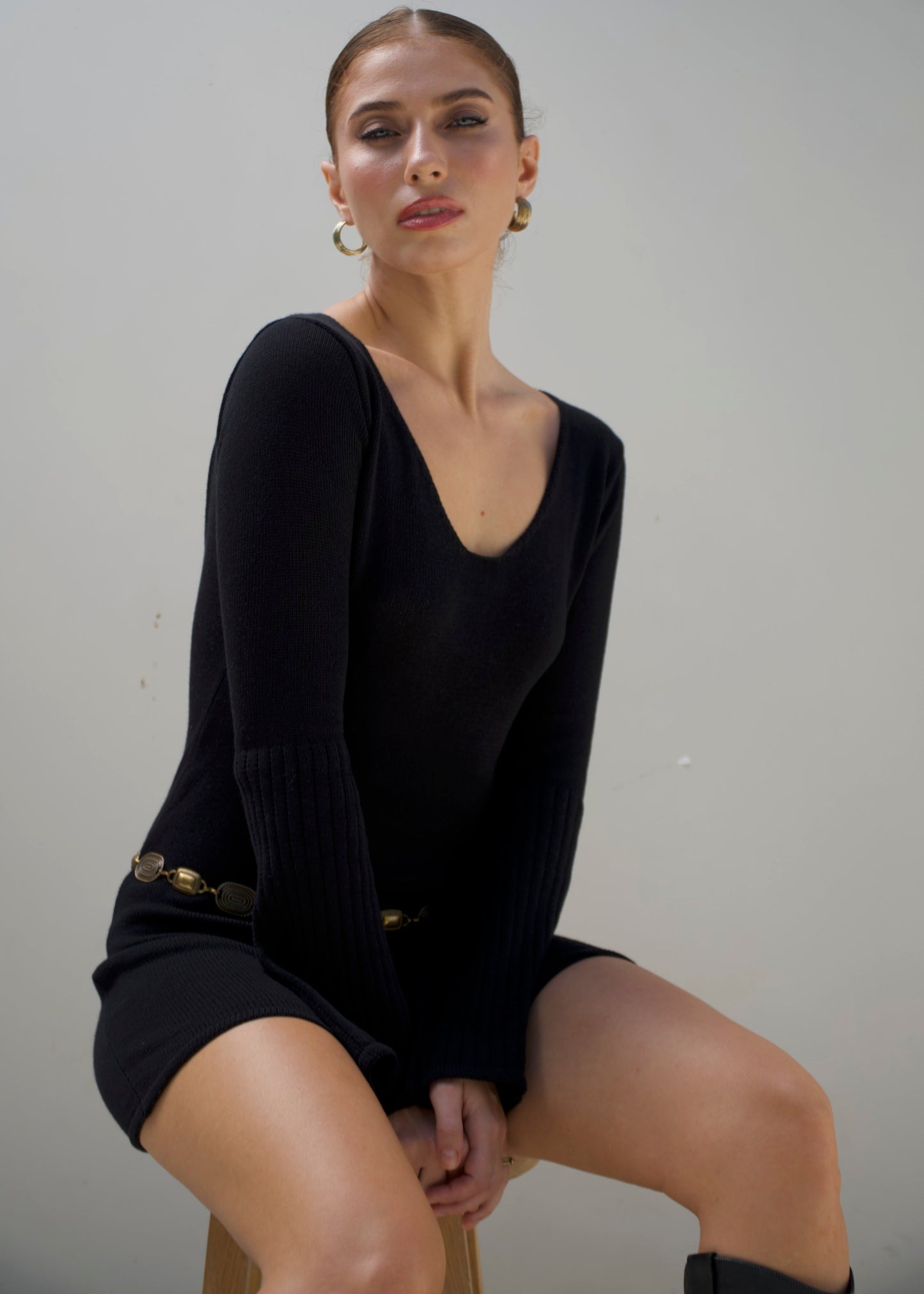 LUA MINI DRESS BLACK