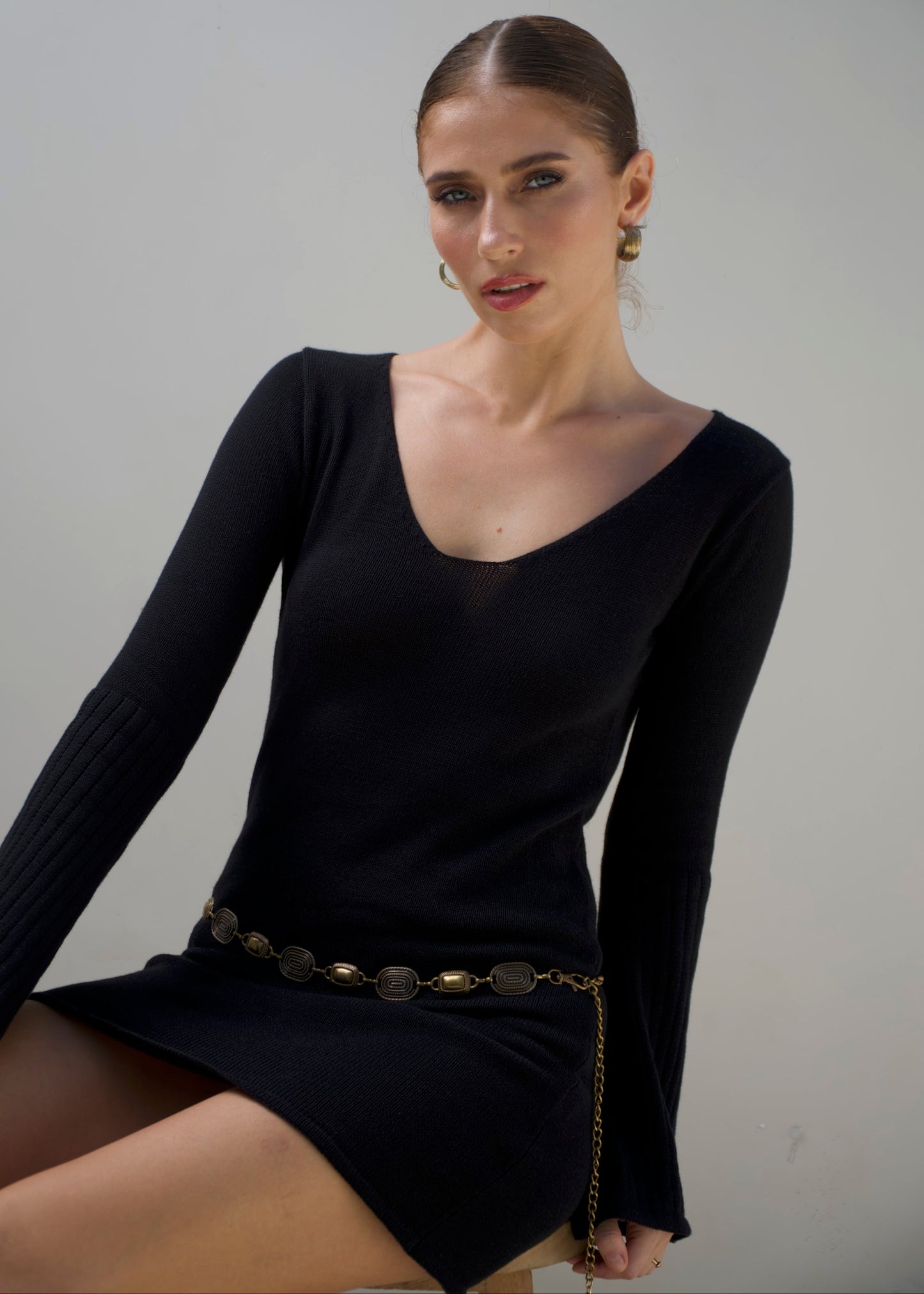 LUA MINI DRESS BLACK