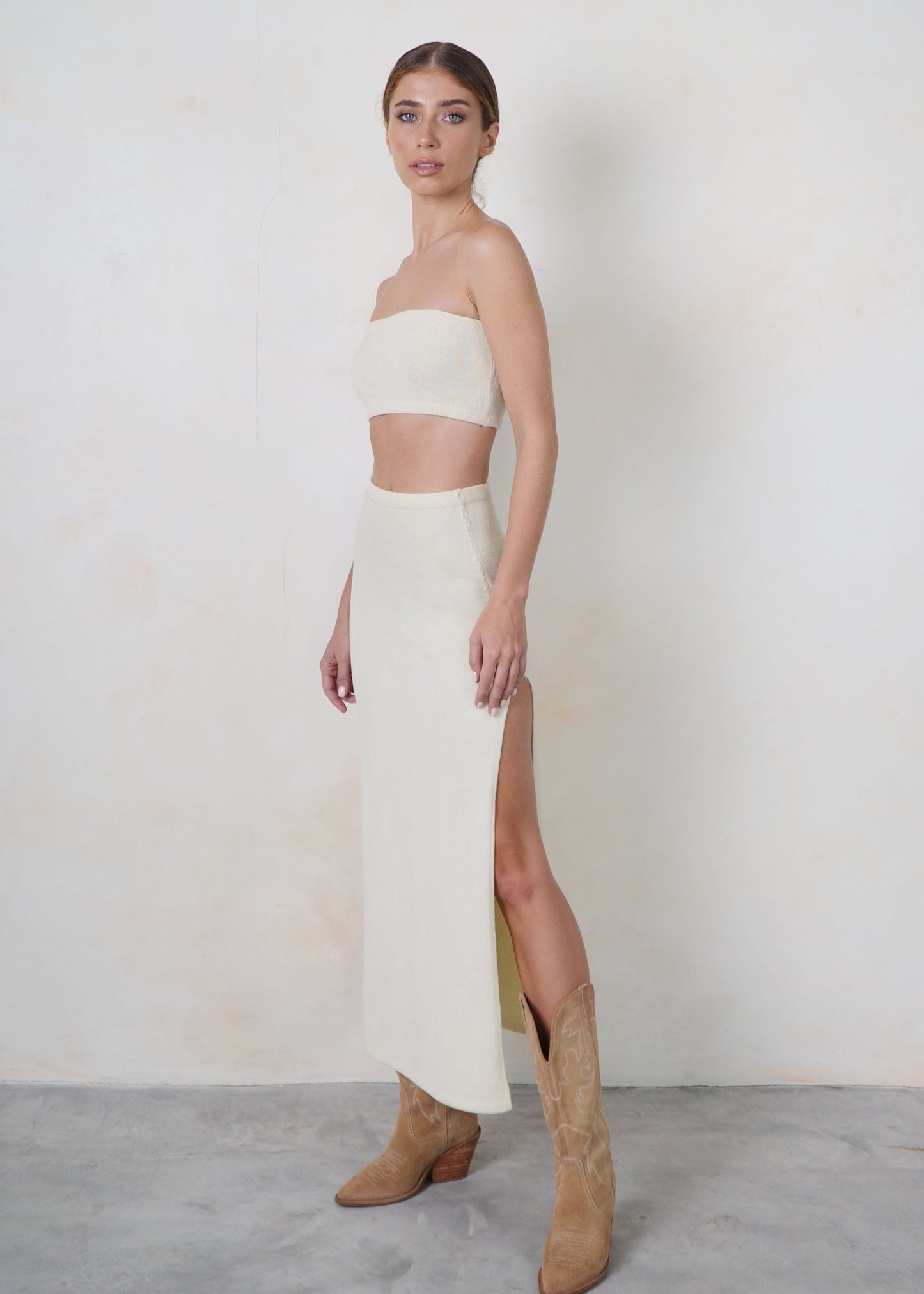 SUMBA SKIRT ECRU