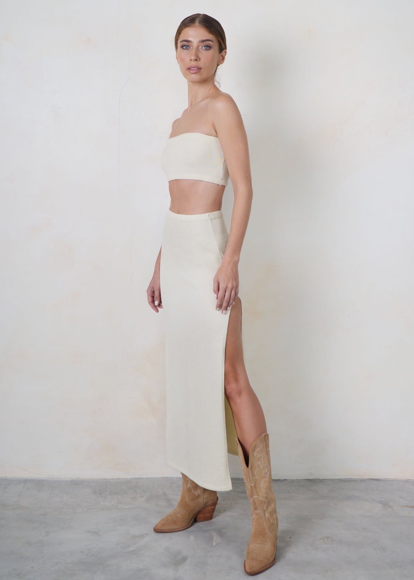 SUMBA SKIRT ECRU