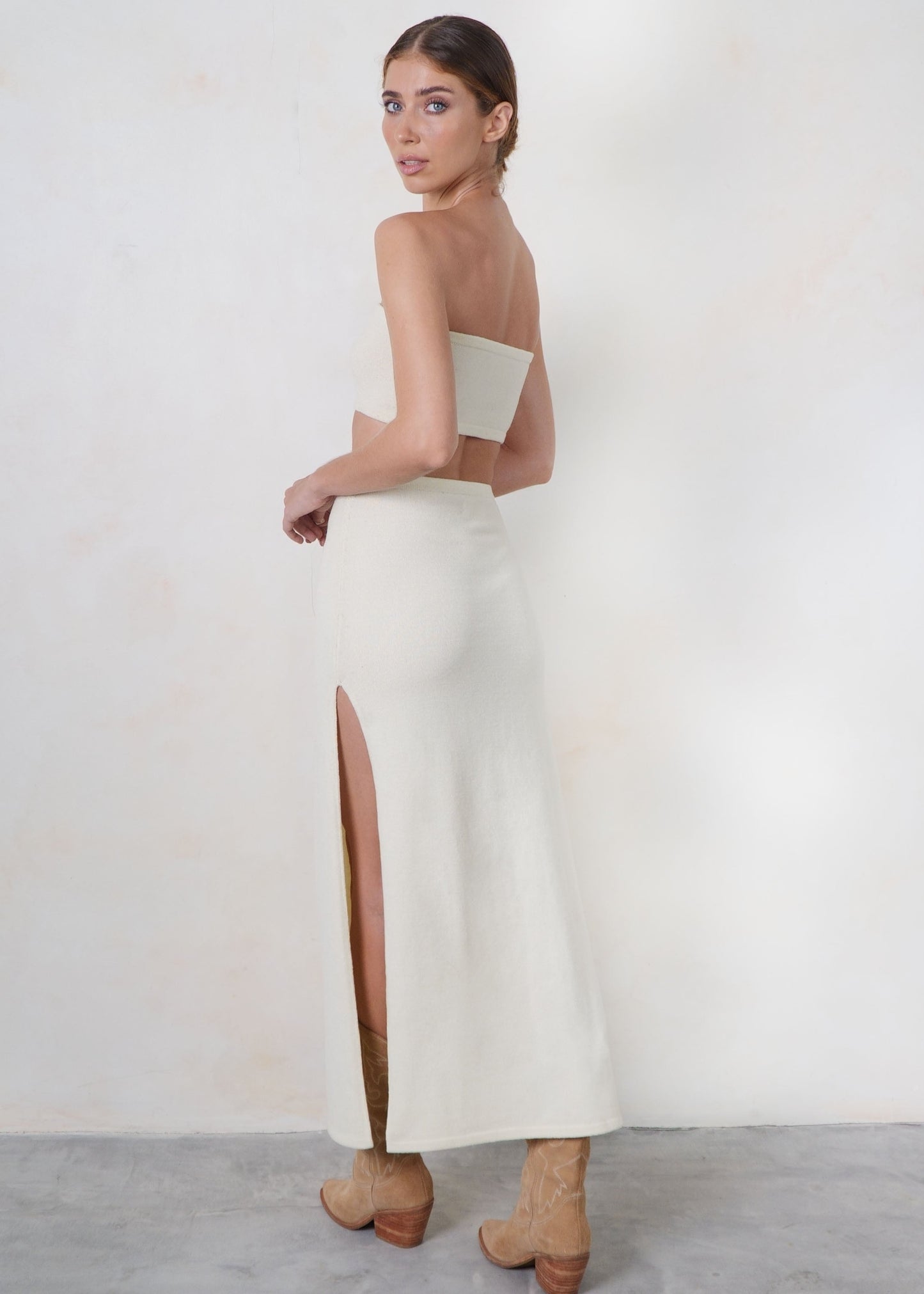 SUMBA SKIRT ECRU