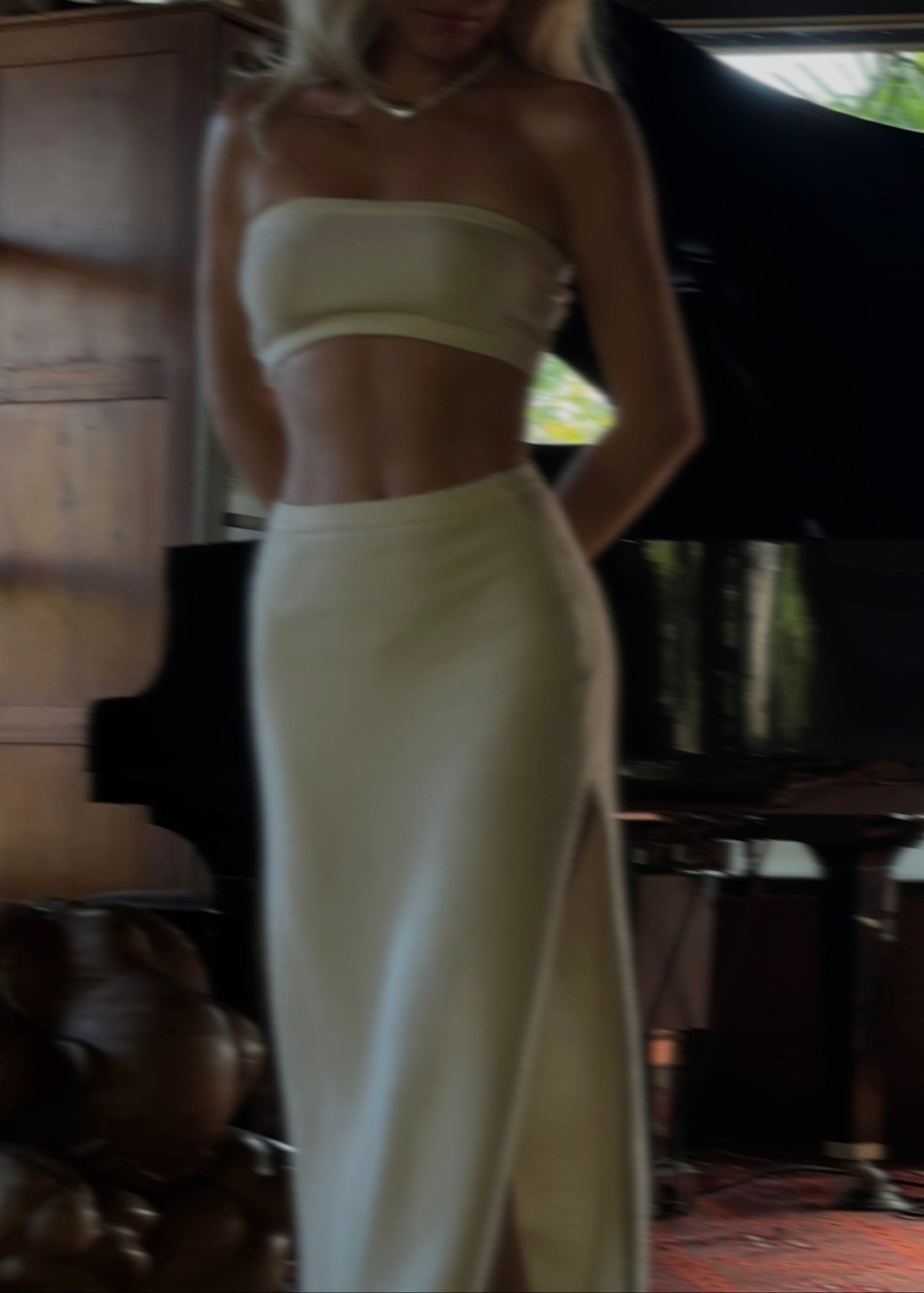 SUMBA SKIRT ECRU