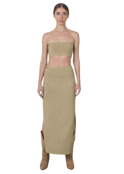 SUMBA SKIRT TAUPE